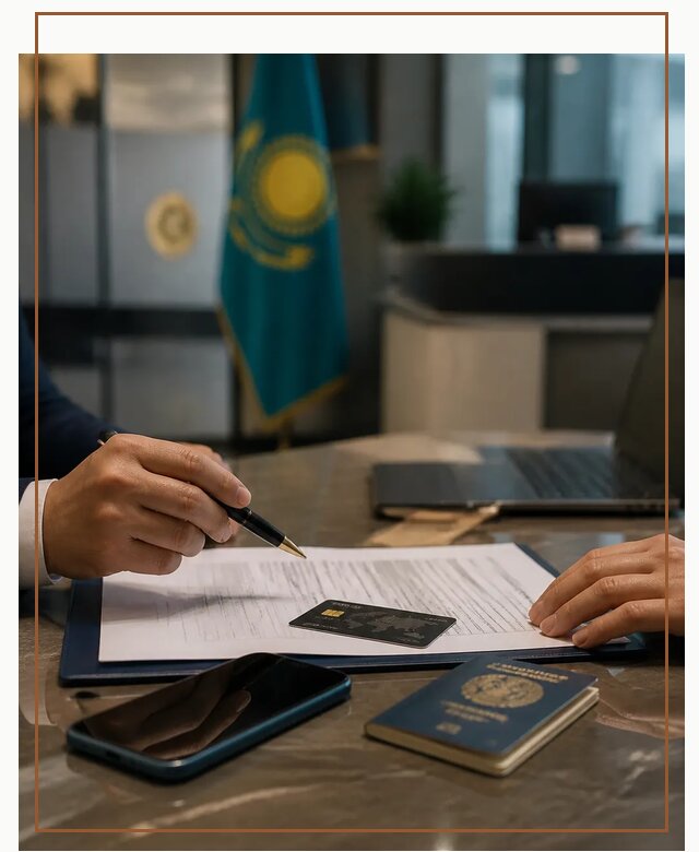 Открытие счета и банковской карты в Казахстане в Саратове