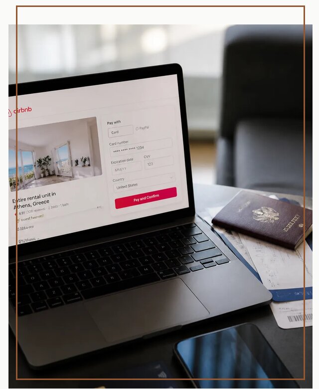 Оплата бронирования Airbnb онлайн для проживания в Саратове